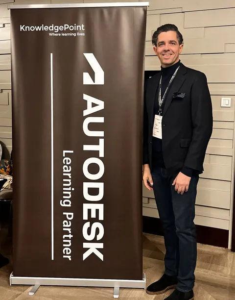 Ο Γιώργος Εξαρχόπουλος στο Autodesk Learning Partner Summit 2026